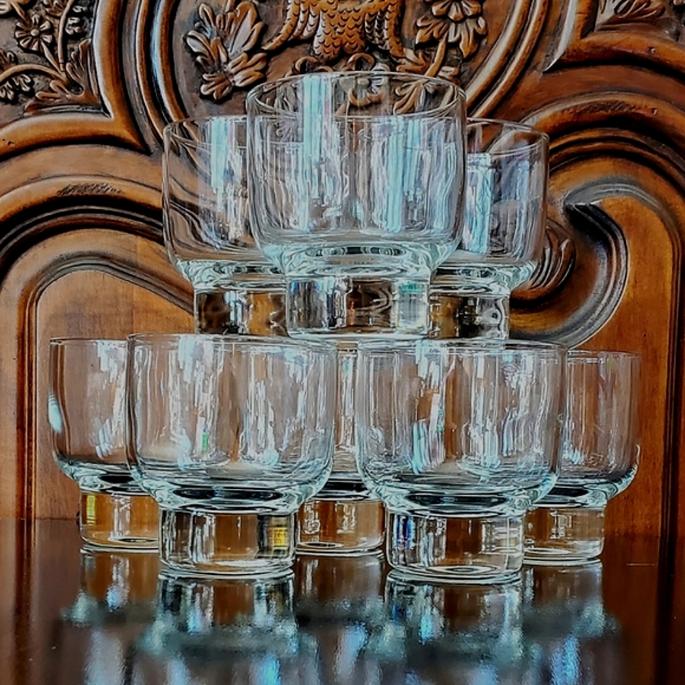 (8) Perfect Pour 6oz Old Fashion or Juice Glasses